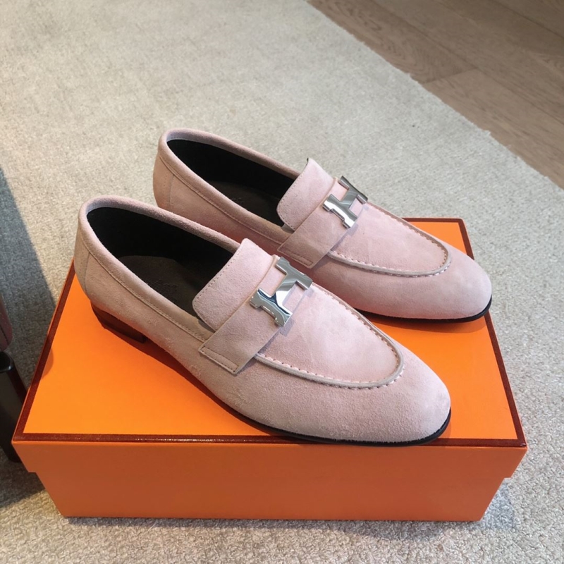 H**mes leather shoes